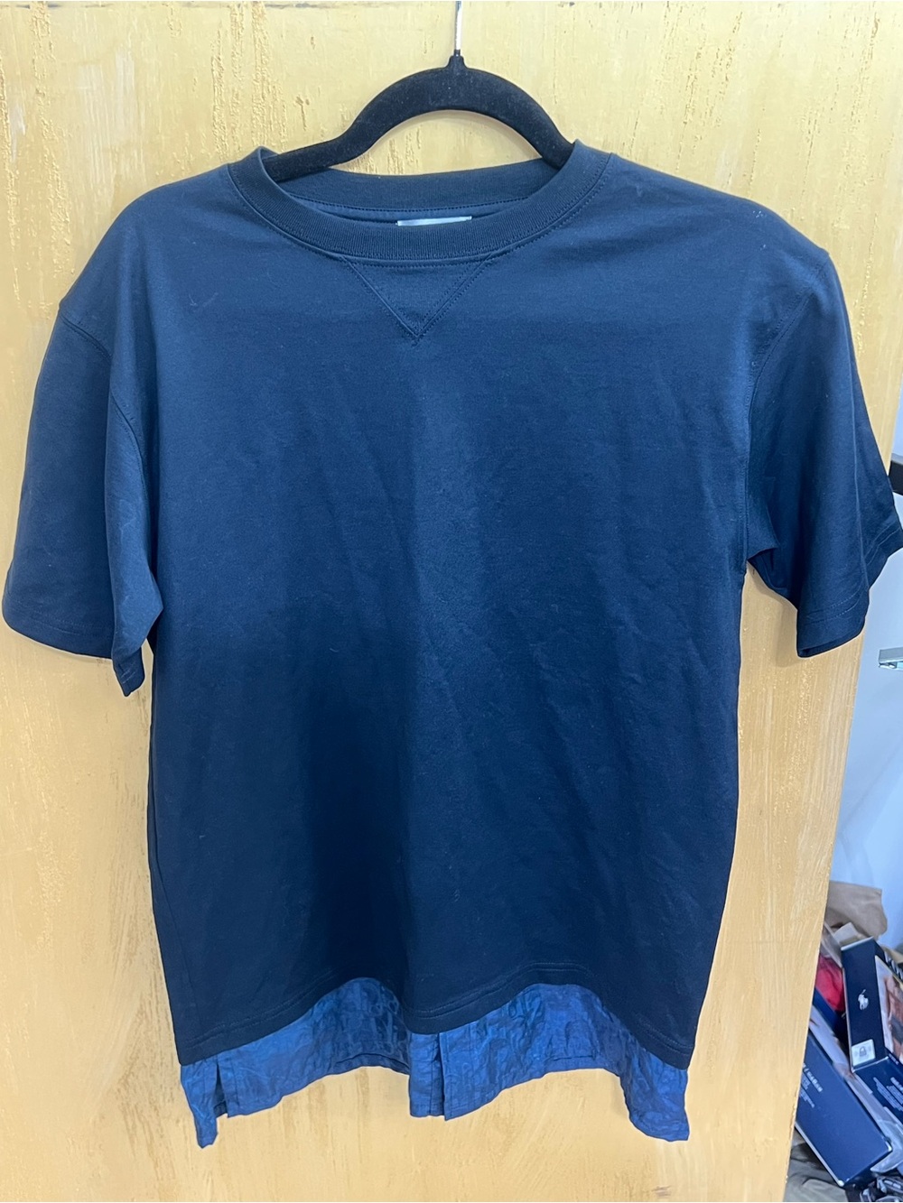 Dior oblique hidden pattern short sleeve shirt